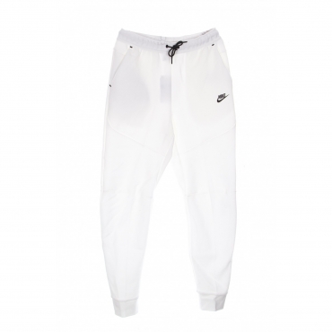 pantalone tuta leggero uomo sportswear tech fleece pant WHITE/BLACK