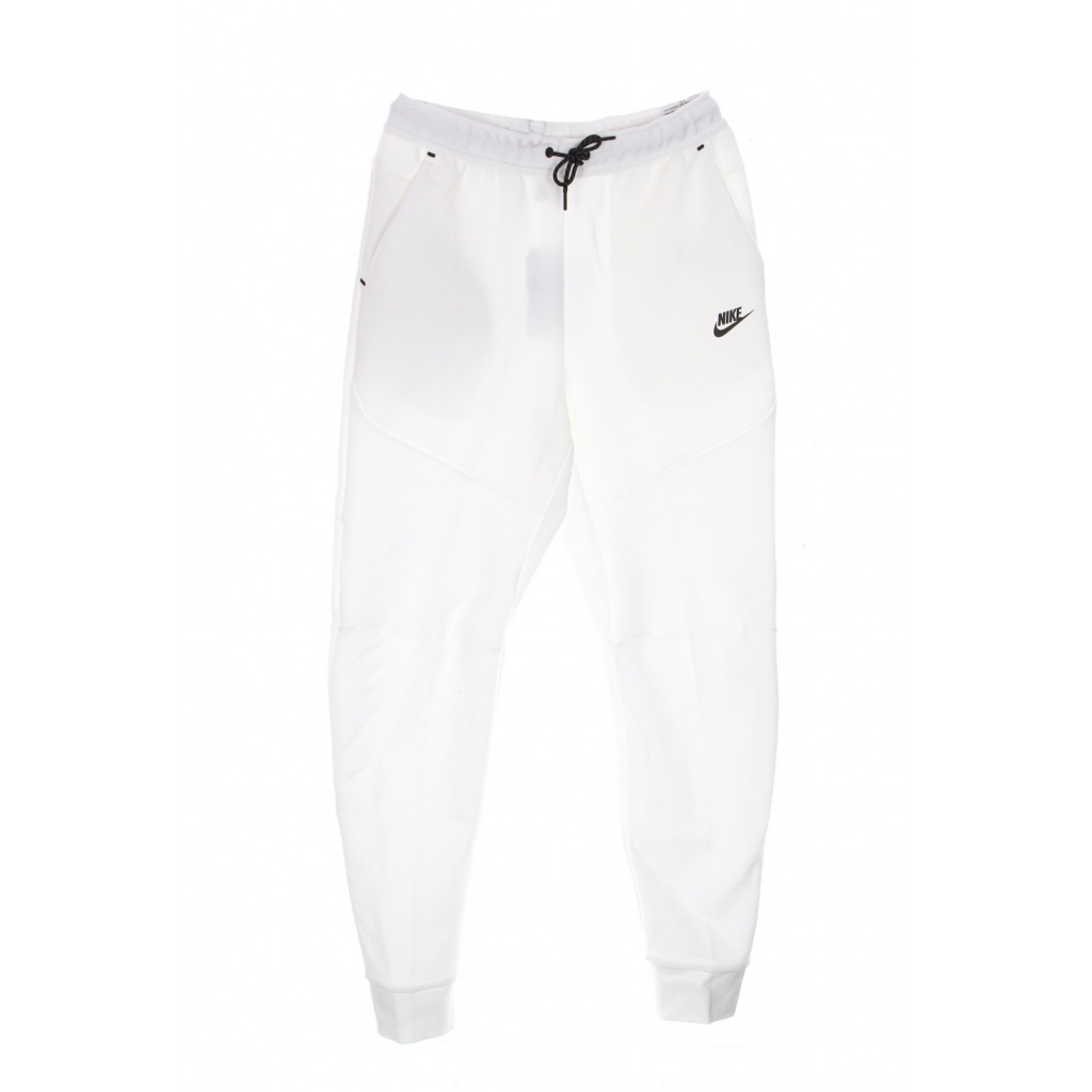 pantalone tuta leggero uomo sportswear tech fleece pant WHITE/BLACK