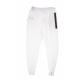 pantalone tuta leggero uomo sportswear tech fleece pant WHITE/BLACK