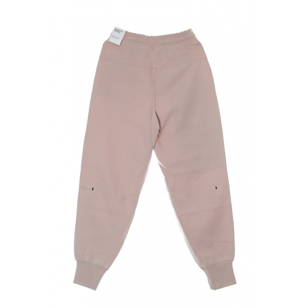 pantalone tuta leggero donna sportswear tech fleece PINK OXFORD/WHITE