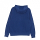 felpa leggera cappuccio uomo sportswear club hoodie DK MARINA BLUE/DK MARINA BLUE/WHITE