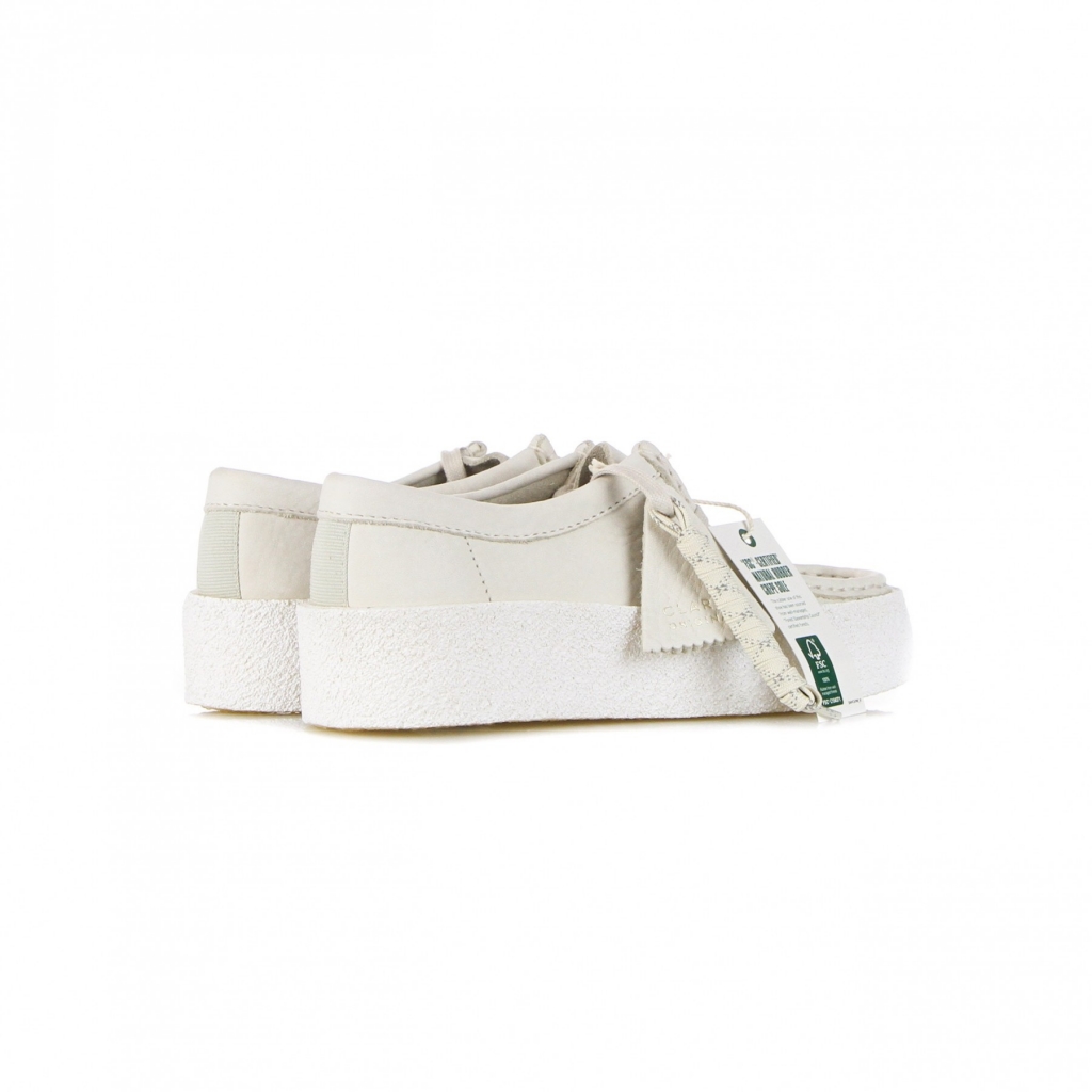 scarpa lifestyle donna wallabee cup WHITE/NUBUCK