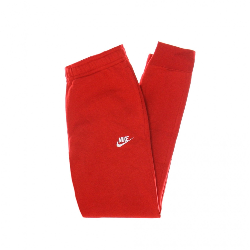 pantalone tuta felpato uomo club jogger bb UNIVERSITY RED/UNIVERSITY RED/WHITE