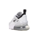 scarpa bassa donna wmns air max 270 WHITE/BLACK/WHITE