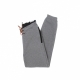 pantalone tuta felpato uomo jumpman fleece pant CARBON HEATHER/BLACK