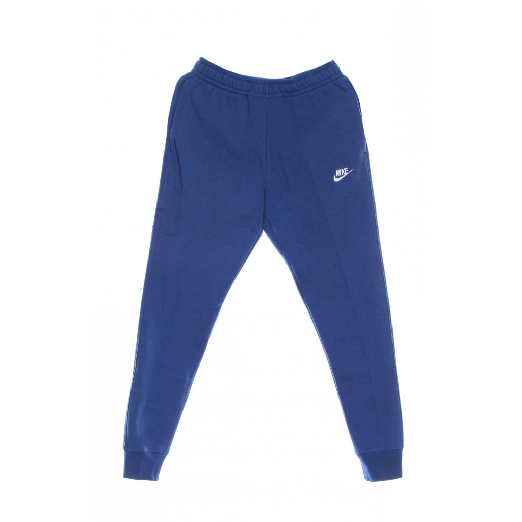 pantalone tuta felpato uomo club jogger bb DK MARINA BLUE/DK MARINA BLUE/WHITE