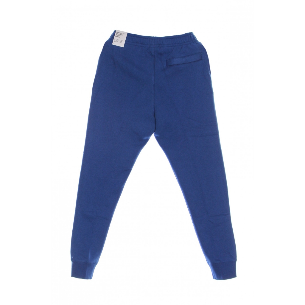 pantalone tuta felpato uomo club jogger bb DK MARINA BLUE/DK MARINA BLUE/WHITE