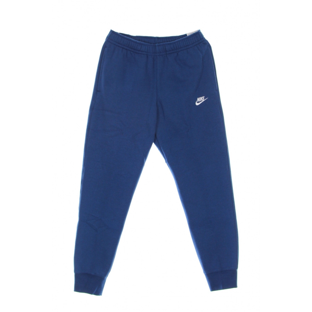 pantalone tuta felpato uomo club jogger bb DK MARINA BLUE/DK MARINA BLUE/WHITE