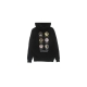 felpa leggera cappuccio uomo apollo mission hoodie BLACK