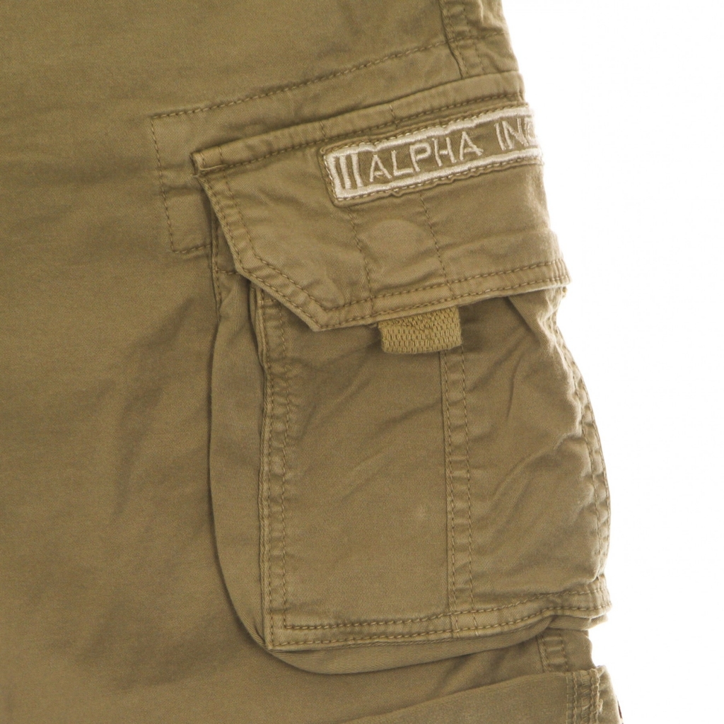 pantalone corto uomo crew short KHAKI