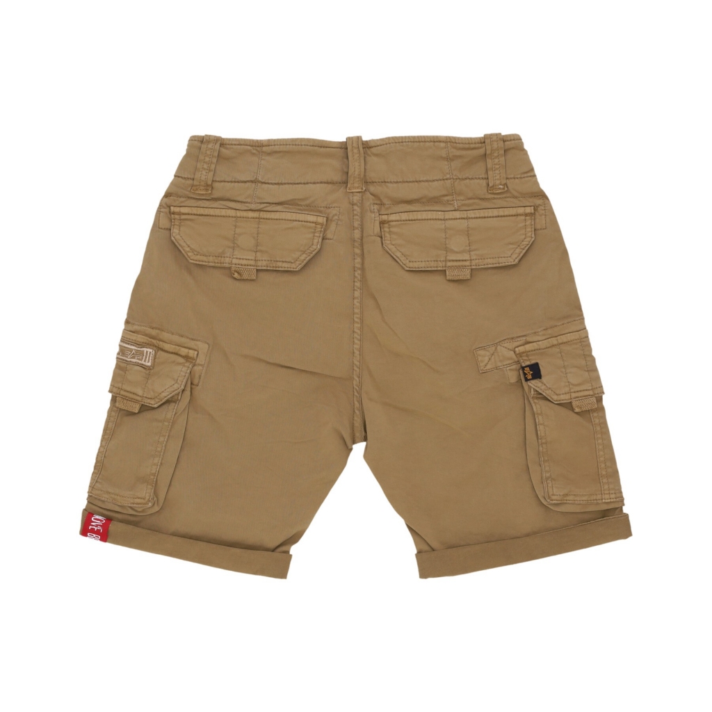 pantalone corto uomo crew short KHAKI