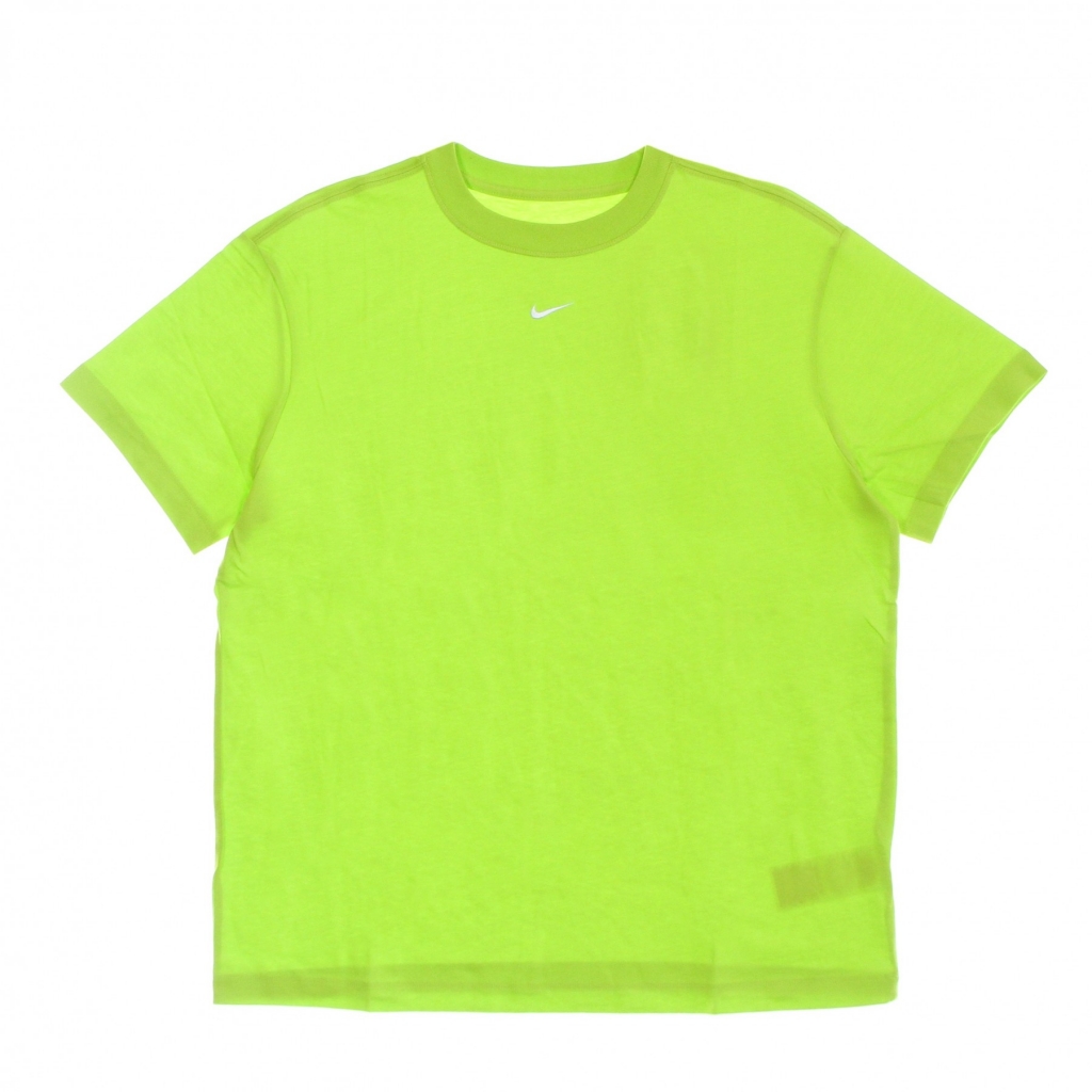 maglietta donna sportswear essentials tee ATOMIC GREEN/WHITE