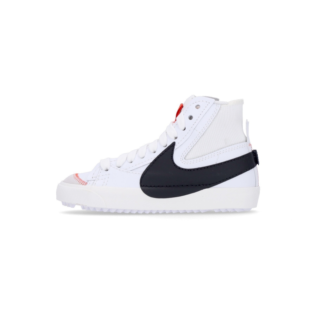 scarpa alta uomo blazer mid 77 jumbo WHITE/BLACK/WHITE/SAIL