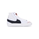 scarpa alta uomo blazer mid 77 jumbo WHITE/BLACK/WHITE/SAIL