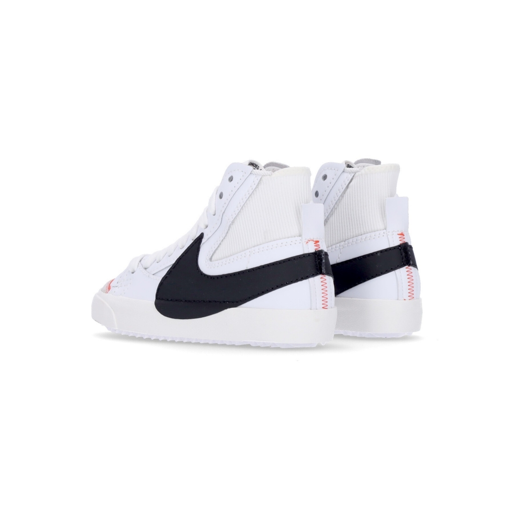 scarpa alta uomo blazer mid 77 jumbo WHITE/BLACK/WHITE/SAIL