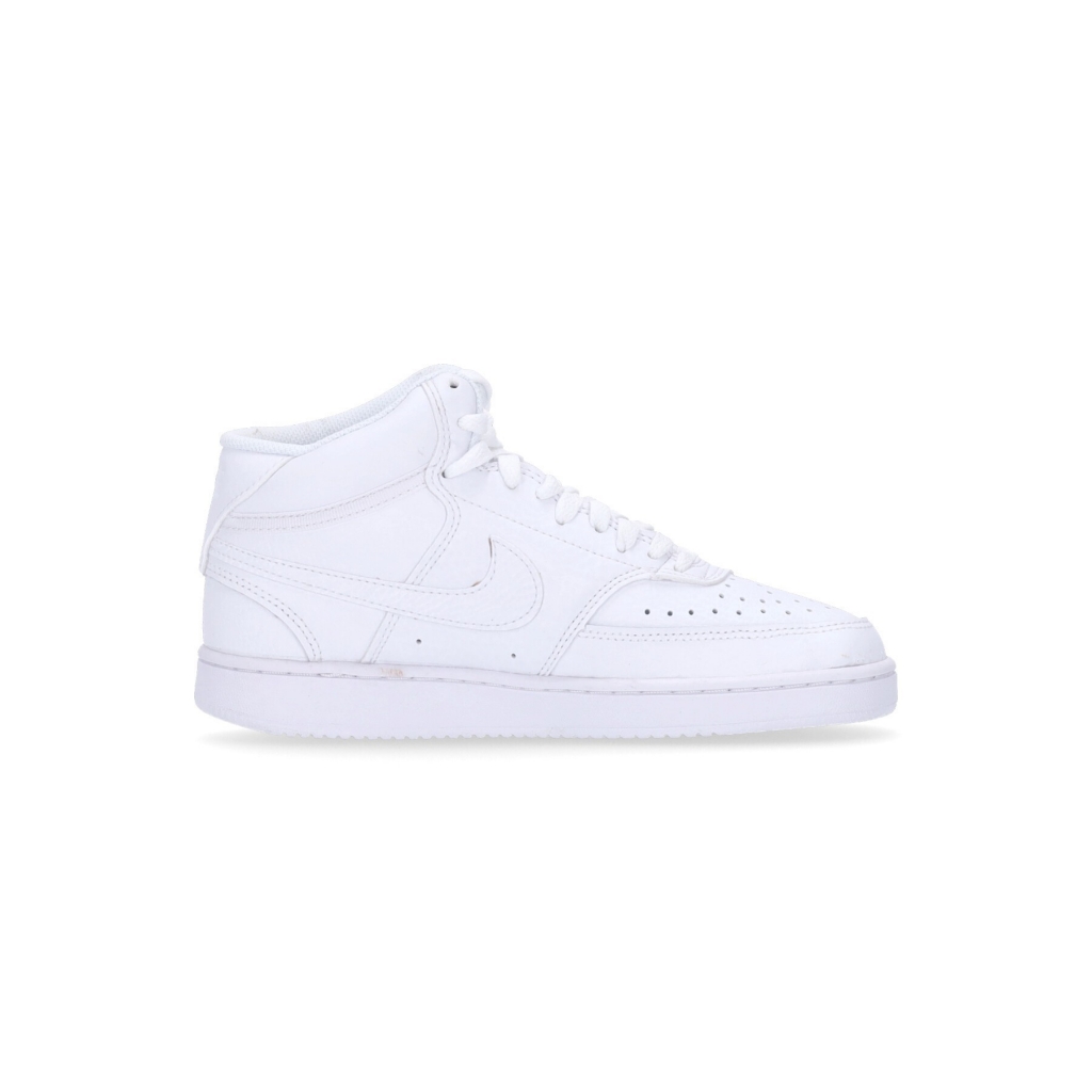 scarpa alta donna wmns court vision mid WHITE/WHITE/WHITE