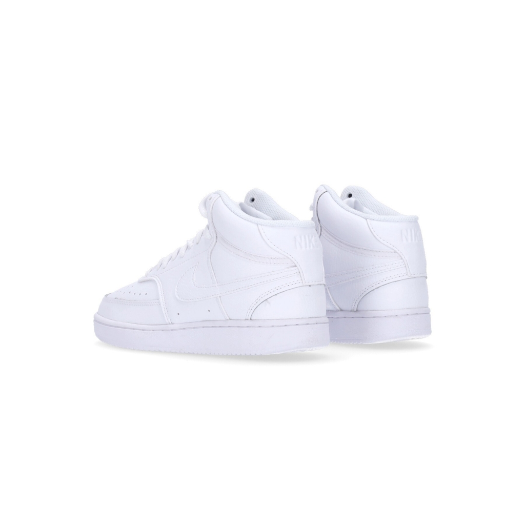 scarpa alta donna wmns court vision mid WHITE/WHITE/WHITE