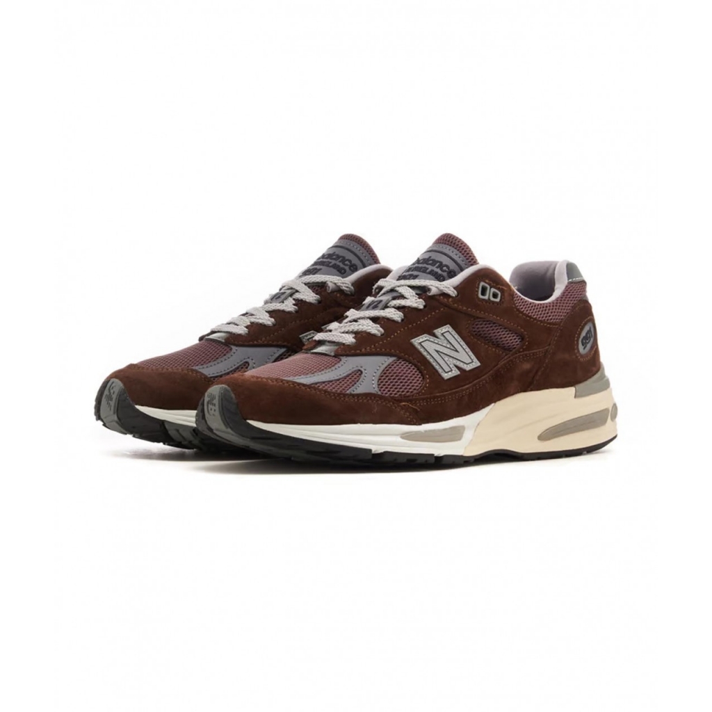 Sneakers 991v2 marrone