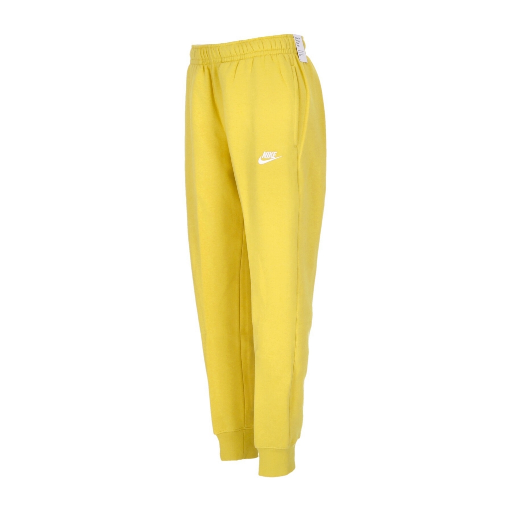 pantalone tuta felpato uomo club jogger bb VIVID SULFUR/VIVID SURFUR/WHITE