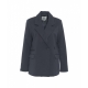 Blazer doppiopetto Kaleema blu scuro