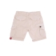 pantalone corto uomo crew short JET STREAM WHITE