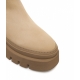 Chelsea boots in pelle nubuck beige