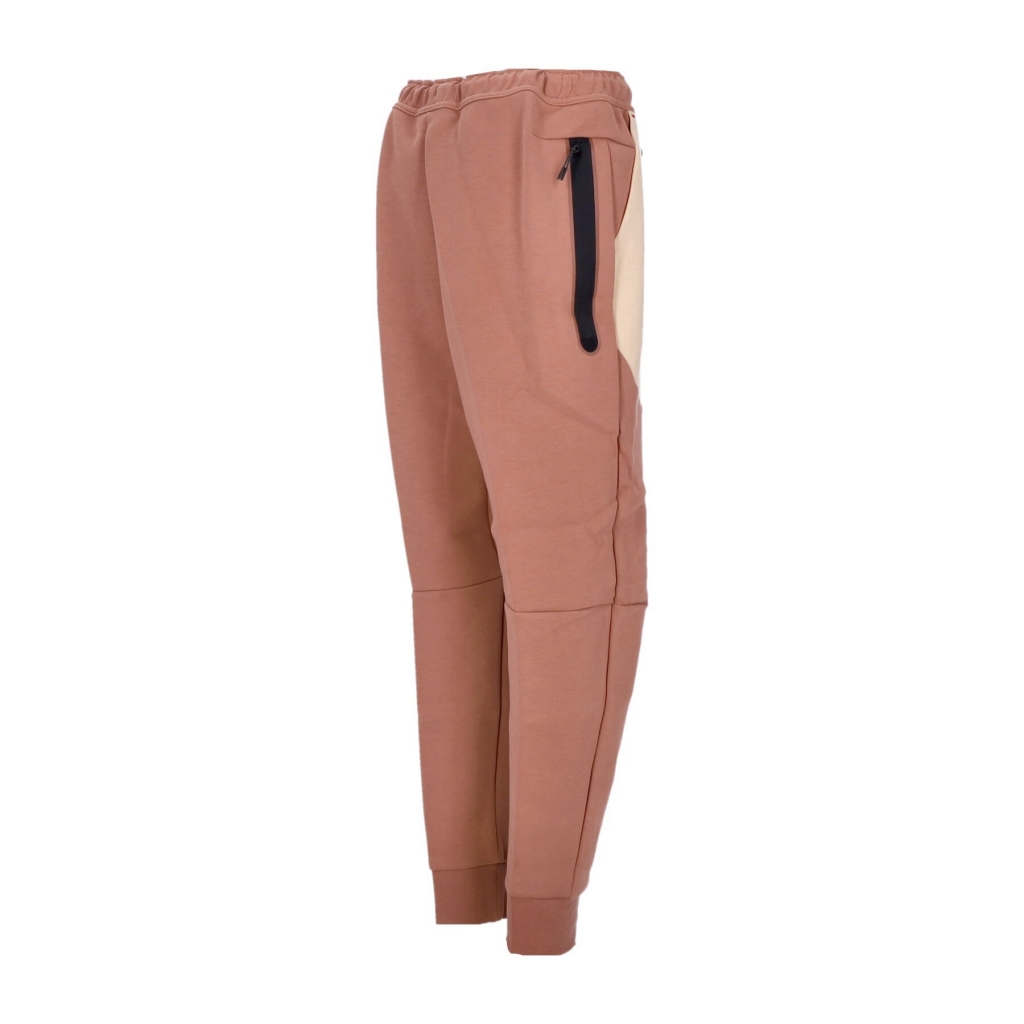 pantalone tuta leggero uomo sportswear tech fleece pant MINERAL CLAY/WHITE ONYX/BLACK