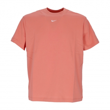 maglietta donna sportswear essentials tee MADDER ROOT/WHITE