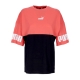 maglietta donna power colorblock tee SALMON