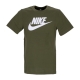 maglietta uomo tee icon futura ROUGH GREEN/WHITE