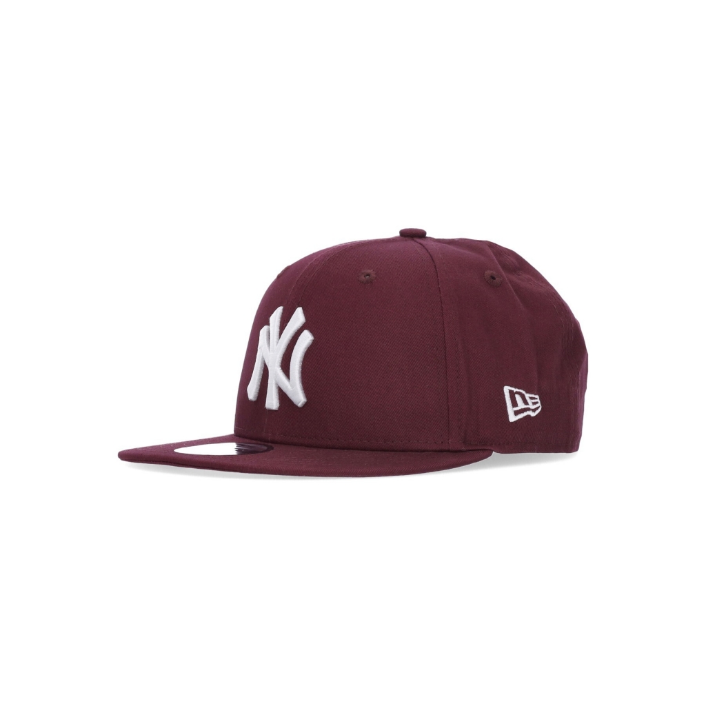 cappellino visiera piatta uomo mlb 950 neyyan MAROON/WHITE