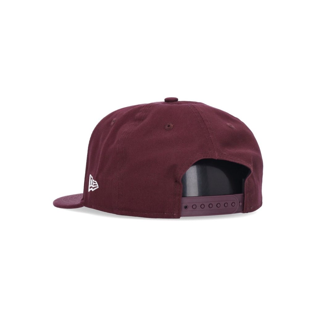 cappellino visiera piatta uomo mlb 950 neyyan MAROON/WHITE