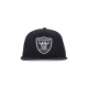 cappellino visiera piatta uomo nfl 950 lasrai BLACK/ORIGINAL TEAM COLORS