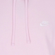 felpa leggera cappuccio uomo sportswear club hoodie PINK FOAM/PINK FOAM/WHITE