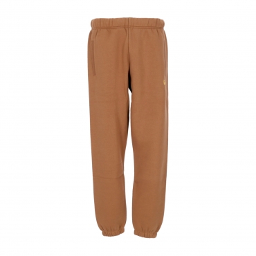 pantalone tuta felpato uomo chase sweat pant HAMILTON BROWN/GOLD