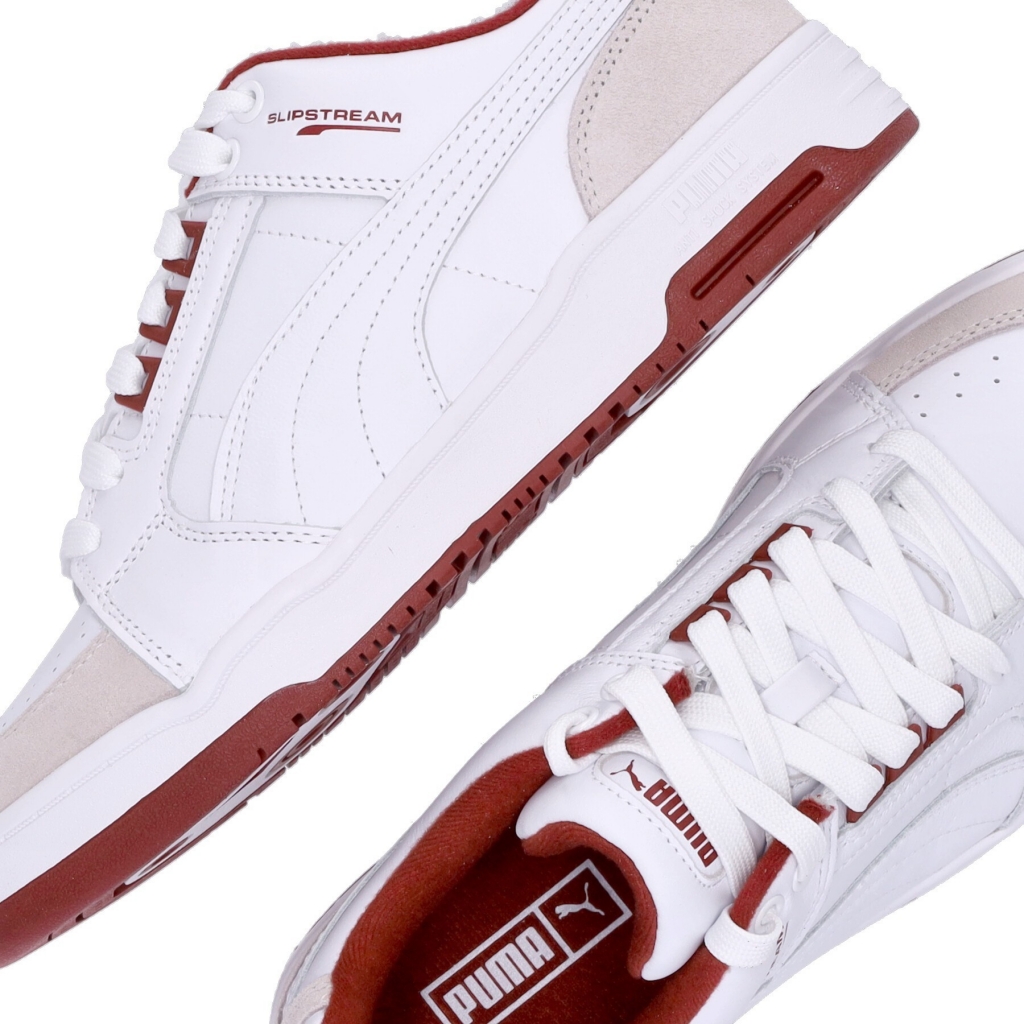 scarpa bassa uomo slipstream lo retro WHITE/INTENSE RED