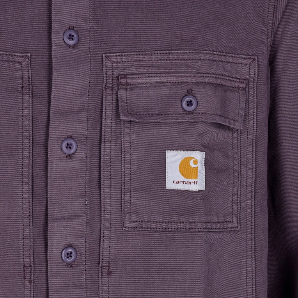 camicia manica lunga uomo charter l/s shirt ARTICHOKE GARMENT DYED