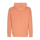 felpa leggera cappuccio uomo sportswear club hoodie ORANGE TRANCE/ORANGE TRANCE/WHITE