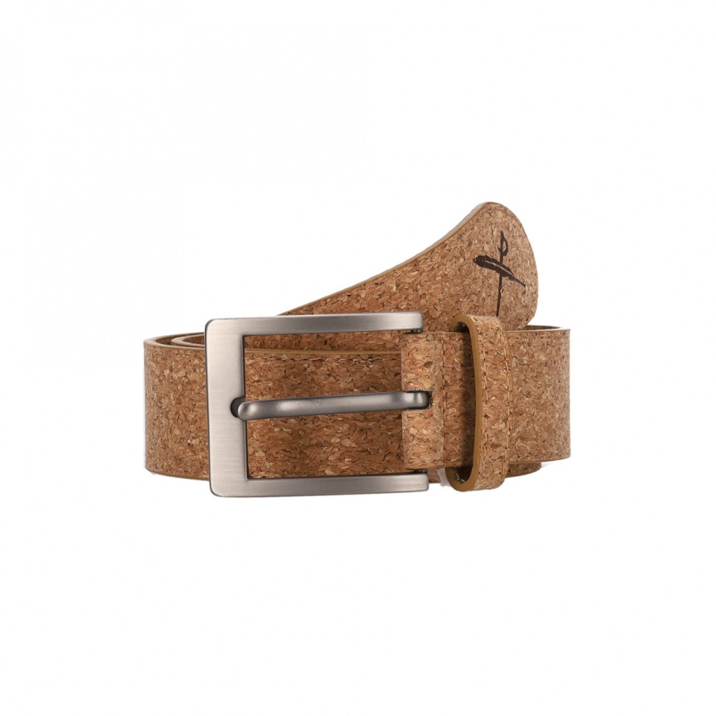 cintura uomo cork flag belt LIGHT BROWN