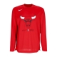 maglietta manica lunga uomo nba dri-fit long-sleeve top chibul UNIVERSITY RED/BLACK