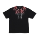 maglietta uomo front lightning tee BLACK/RED/GREY