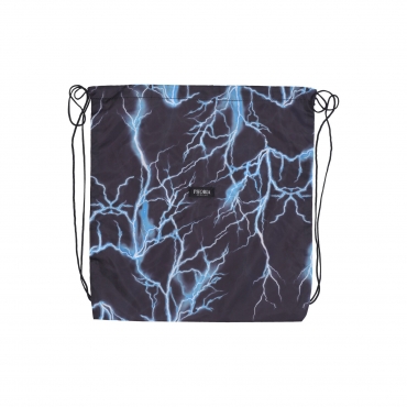 sacchetta uomo lightning bag BLACK/LIGHT BLUE