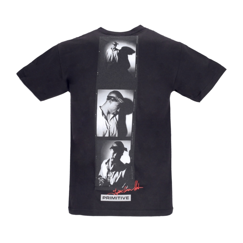 maglietta uomo shadows tee x tupac BLACK