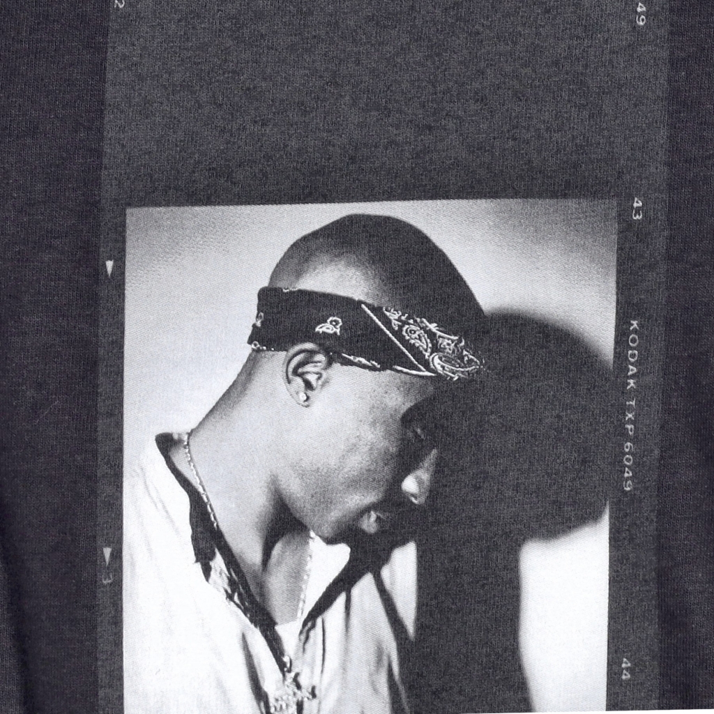 maglietta uomo shadows tee x tupac BLACK