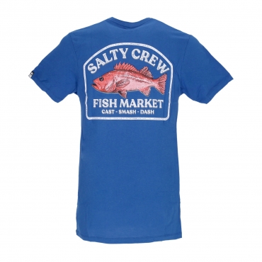 maglietta uomo fish market premium tee ROYAL