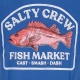 maglietta uomo fish market premium tee ROYAL