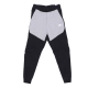 pantalone tuta leggero uomo sportswear tech fleece pant BLACK/DK GREY HEATHER/WHITE