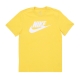 maglietta uomo tee icon futura VIVID SULFUR/WHITE