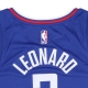 canotta basket uomo nba dri fit swingman jersey icon edition 22 no 2 leonard kawhi loscli RUSH BLUE