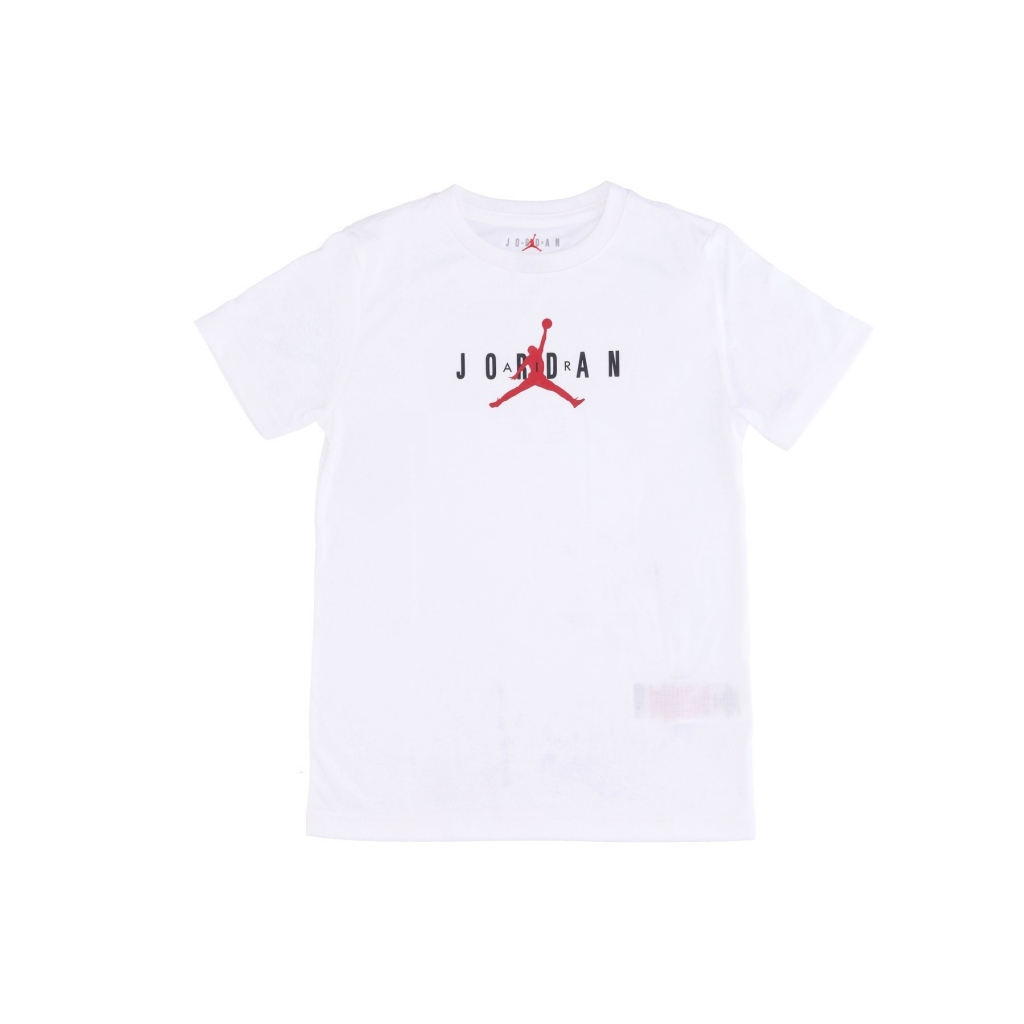 maglietta ragazzo jumpman sustainable graphic tee WHITE